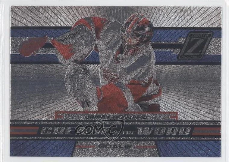 2010-11 Zenith Crease is the Word Jimmy Howard #4 - Image 1 of 2