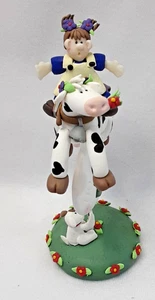 "Over the Moon" Coyne's & Company 1999, Elayne Watrus Figurine - Picture 1 of 7