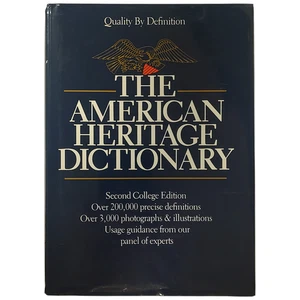 The American Heritage Dictionary: Second College Edition (Hardcover) - Imagen 1 de 2
