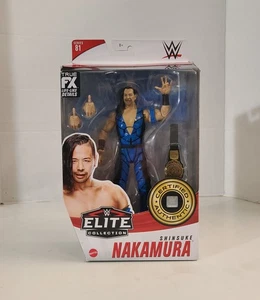 WWE Elite Collection Shinsuke Nakamura Blue Attire Series 81 Wrestling Figure - Picture 1 of 5
