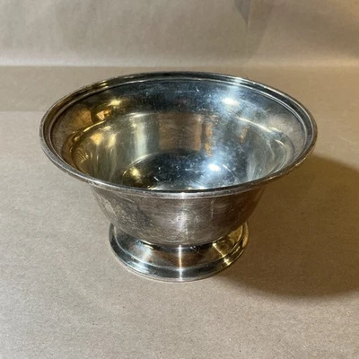 Cuenco vintage de plata de ley 190 g S. Kirk + Son Inc. INV-JDJ21 Foto 1 de 4