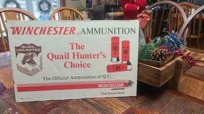 Winchester 弹药广告鹌鹑无限 17 x 11 — 第 1/4 张图片