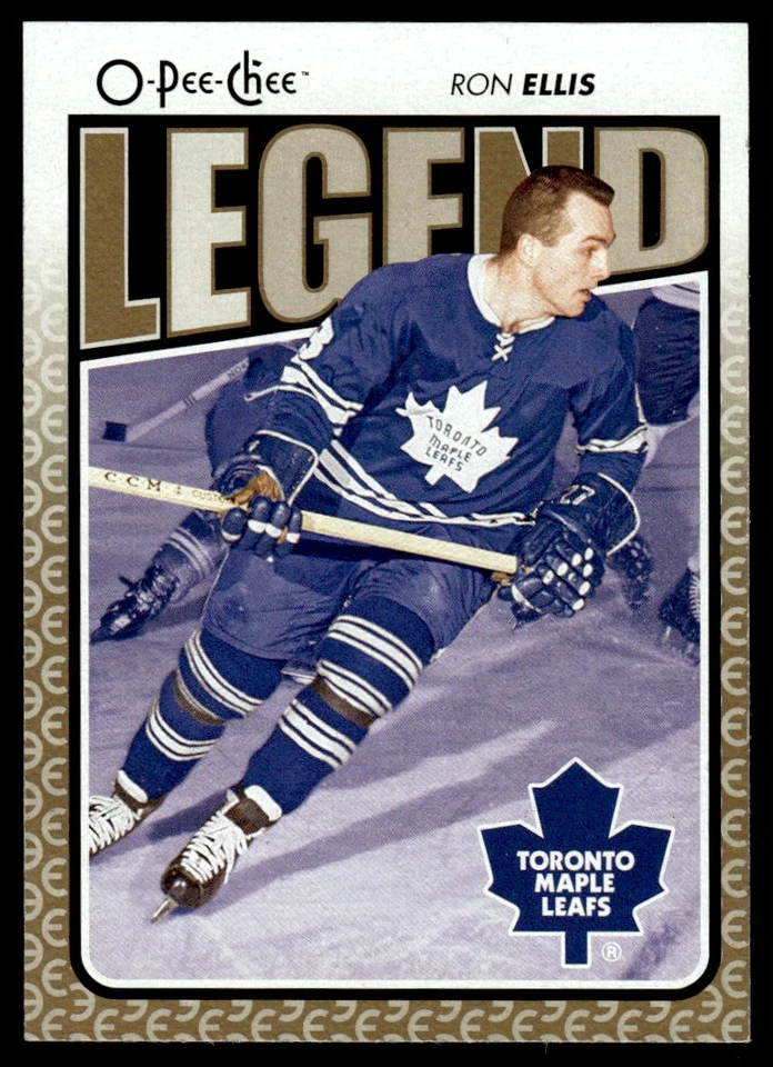 2009-10 O-Pee-Chee MARQUEE LEGEND Ron Ellis Toronto Maple Leafs #573 - Image 1 of 2