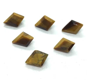 Piedra preciosa suelta AAA ojo de tigre natural corte en forma de cometa para surtido de todas las joyas - Imagen 1 de 9