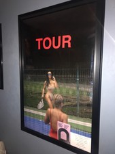 Kanye West Saint Pablo Kim Kardashian Tour Poster Framed Limited Print Exc