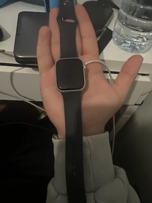 Apple Watch Series 9 GPS Cellular 45mm Aluminium Case A2984 Midnight Black - Image 1 of 4