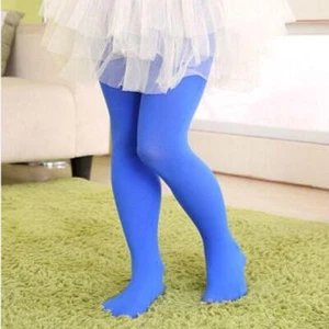 Summer Spring Candy Color Kids Pantyhose Ballet Dance Tights for Girls Stocking - Picture 1 of 37