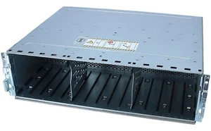 EMC - 100-563-984 - VNX 15 BAY DISK ENCLOSURE DISK ARRAY - DUAL CONTROLLERS - Picture 1 of 2