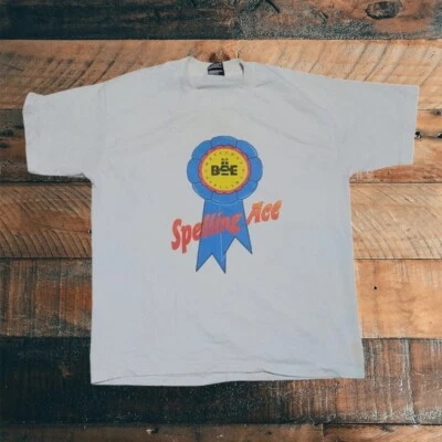 Camisa de abeja ortográfica retro de una sola puntada divertida vintage de ortografía nacional Foto 1 de 4