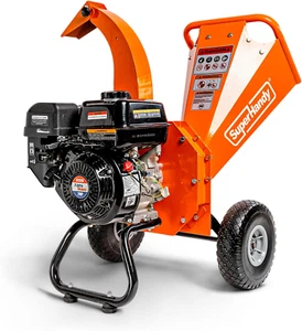 Mini Wood Chipper Shredder Mulcher Heavy Duty 7HP Compact Design 3" Inch Max Cap - Picture 1 of 7