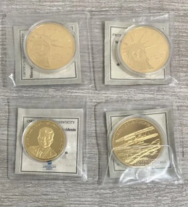 Lot (4) American Mint Proof Coins-Statue of Liberty, John F Kennedy, Aviation 2A - Picture 1 of 7