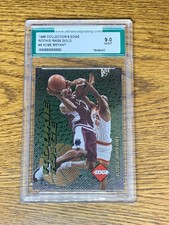Kobe Bryant 1996-97 RC Edge Rookie Rage GOLD Foil #6 AGS 9 Mint *Ultra Rare SSP*