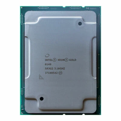 Intel Xeon Gold 6149 3.1 GHz SR3G2 16-Core LGA3647 CPU Processor - Image 1 of 4