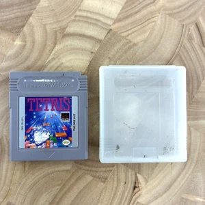 cartucho y funda tetris nintendo game boy auténticos buen estado sin probar - Imagen 1 de 5