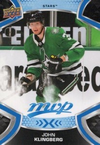 2021-22 Upper Deck MVP Blue FS #46 John Klingberg Stars