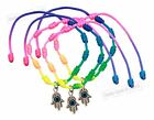 Lot Tulip String Bracelet Hamsa Pendant Kabbalah Jewelry Success Good Luck Gift