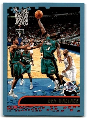 2001-02 Topps Ben Wallace A Basketball Cards #73 - Image 1 of 2