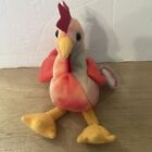Vintage Ty Beanie Baby Strut The Rooster 1996 Retired With Tag Errors