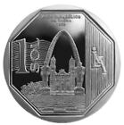 Peru 2016 Coin 1 Nuevo Sol Orgullo y Riquezas Arco parablico de Tacna