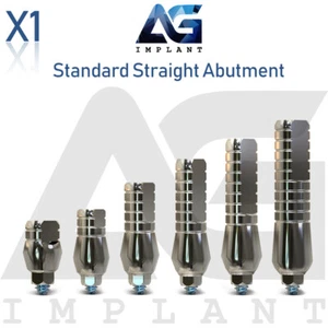 Standard Straight Aesthetic Titanium For Prosthetic System Int Hex 2.42mm - Imagen 1 de 9