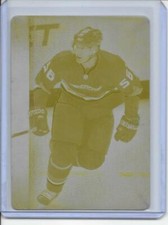 2007-08 Upper Deck yellow plate PETTERI WIRTANEN ANAHEIM MIGHTY DUCKS 1/1