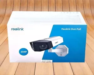 Reolink Duo PoE Smart Security Camera 4MP Dual-Lenses Weatherproof Color Night - Picture 1 of 1