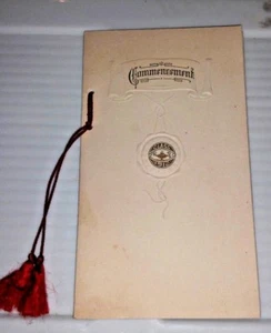 1912 MONTGOMERY CO. INDEPENDENCE KANSAS HIGH SCHOOL COMMENCEMENT PROGRAM - Picture 1 of 4