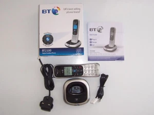BT2100 Digital Cordless Phone c/w One Touch Do Not Disturb function, Complete - Zdjęcie 1 z 5