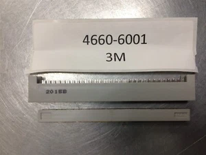 4660-6001 3M CONN PLUG 60P IDC 26-28AWG GLD 1 UNIT - Picture 1 of 1