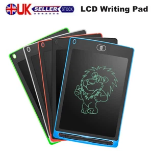 8,5/12 Zoll elektronisches digitales LCD Schreibblock Tablet Zeichnung Grafikbrett Kind Geschenk - Bild 1 von 20