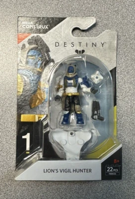 Mega Construx Destiny Lion's Vigil Hunter FMK03 22 PIEZAS Mini Figura Mega Bloks Foto 1 de 2