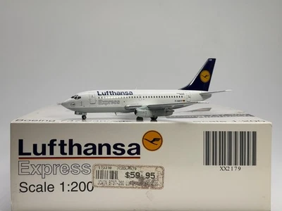 JC Wings 1:200 Lufthansa Express Boeing 737-200 D-ABFP colores antiguos XX2179 Foto 1 de 2