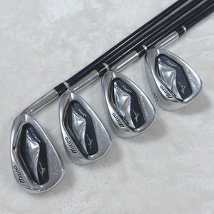 Mizuno JPX EIII Hot Metal Iron Set 5pcs 5,6,8,9,pw Original Graphite Flex R - Picture 1 of 17