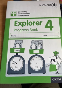 Numicon: Geometry, Measurement and Statistics 4 Explore - Paperback NEW - Picture 1 of 6