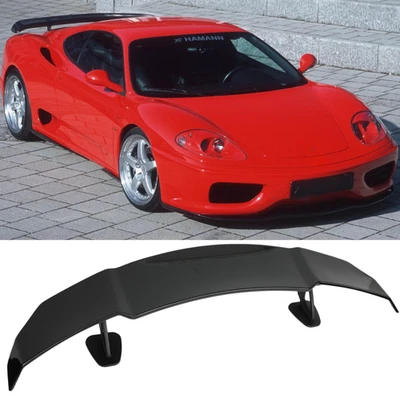 55" Glossy Black Car Rear Trunk Wing Spoiler Lip GT-Style For Ferrari F430 612 Foto 1 de 4