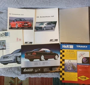 vintage bmw euro Import dealer Brochures & Catalogs ac schnitzer momo CEC H&R - Picture 1 of 17