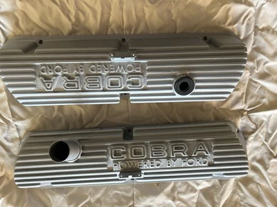 1965 1966 Shelby Mustang GT350 ORIG 289 Hipo 'COBRA' VALVE COVERS Buddy Bar - Image 1 of 4