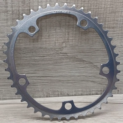 Plato Vintage SR Sakae 42 Dientes 130 BCD OvalTech - SR 272 Oval Tech Foto 1 de 4