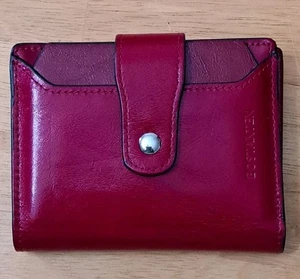 BOSTANTEN Leather Women's Wallet Zipper Pocket Small Bifold - Picture 1 of 11