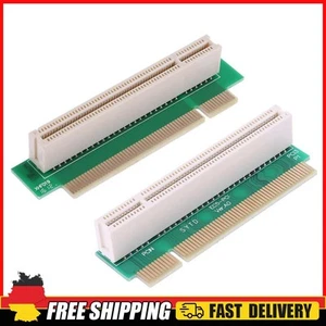 PCI Male to Female 32Bit 90 Degree Right Angle Riser Extension Card Adapter - Afbeelding 1 van 18