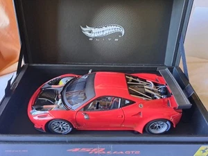 Ferrari 458 italia Gt2 Super Elite 1/18 Hot weels Limited Edition- apribile - Foto 1 di 24