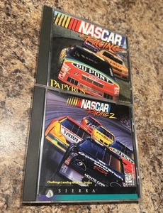 Sierra Nascar Racing Papyrus + NASCAR Racing 2 Sierra PC - Picture 1 of 3