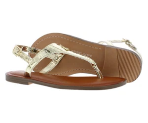 Polo Ralph Lauren Tierney IV GS Girls Shoes Size 1, Color: Gold Metallic/Gold - Picture 1 of 4