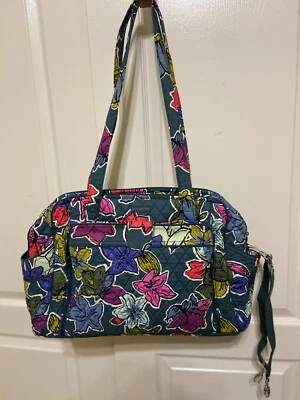Многоцветные наплечные сумки для подгузников Vera Bradley с пеленальным ковриком - Изображение 1 из 4