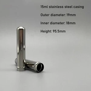 1pcs 15ml stainless steel centrifuge casing 19*95.5mm - Picture 1 of 6