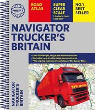 Philip's Navigator Trucker's Britain: Spiral by Philip's Maps Spiral Book
