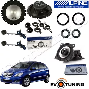 Kit 6 Casse Altoparlanti ALPINE Anteriori Posteriori per Mercedes Classe B W245 - Foto 1 di 20