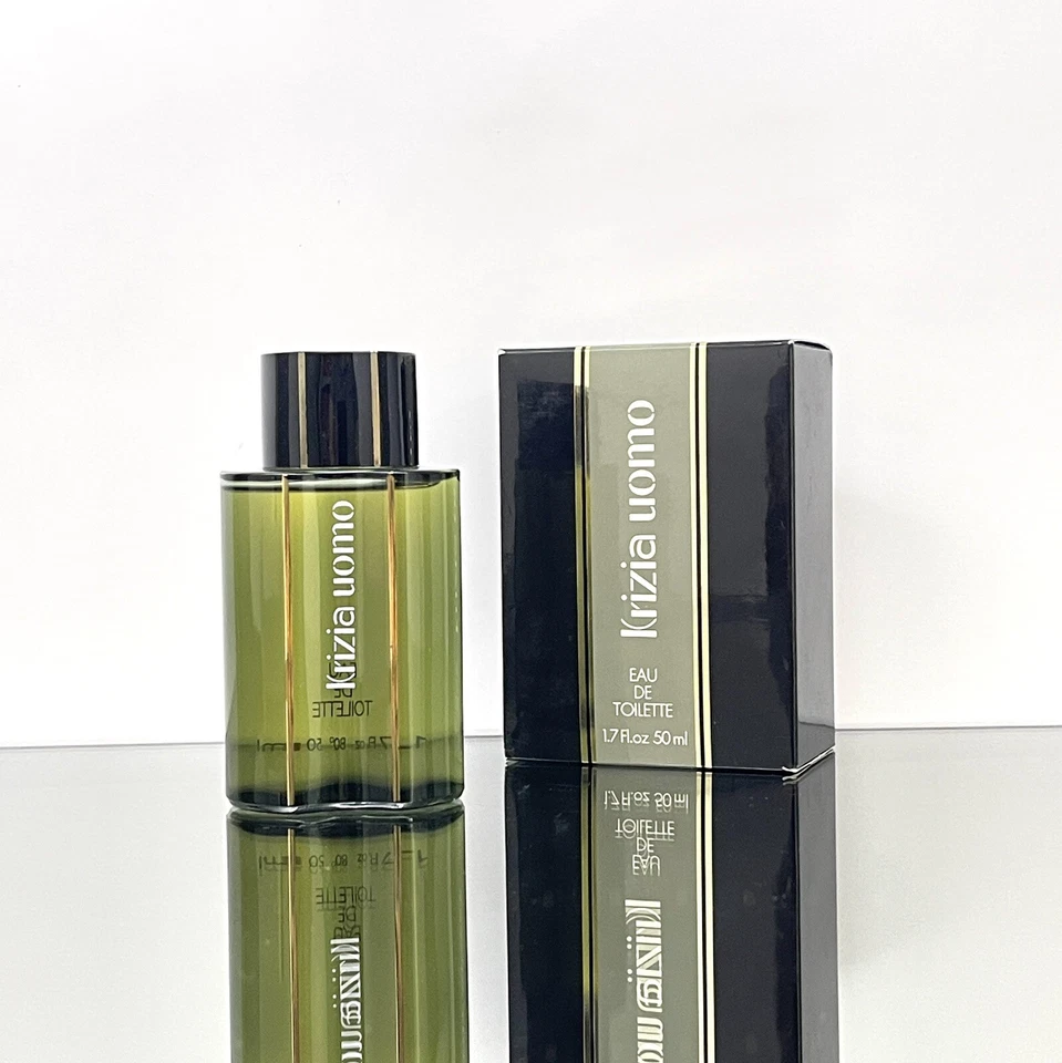 KRIZIA UOMO by KRIZIA Colônia Masculina 1,7 oz-50 ml Eau de Toilette Splash *DESCONTINUADO* (BN06 - Imagem 1 de 1