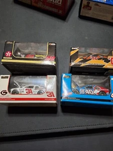 Revell 1/64 NASCAR DIE-CAST GARGOYLES EARNHARDT, IRVIN, BUSCH CARS NOS - Picture 1 of 15