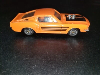 De colección ZYLMEX ZEE P392 Ford Mustang Fastback Pro Street Naranja Hot Black Wheels Foto 1 de 4